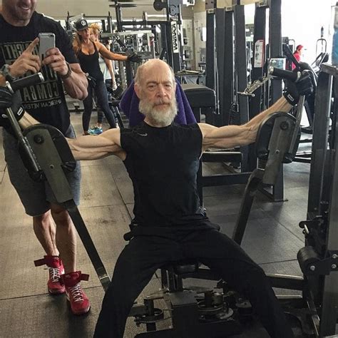 Jk simmons workout routine